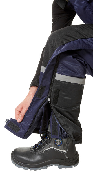 Костюм ПОЛЯРНИК с ПК зимний (синий/черный)