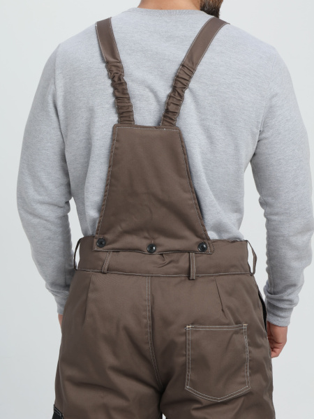 Костюм МЕГА IMP зимний с БР (коричневый/черный/бежевый)