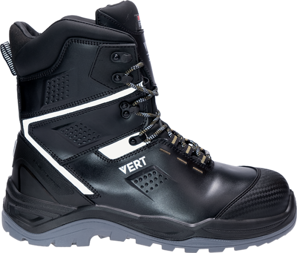 Ботинки VERT ПУ/ТПУ шерст.мех с КП и КС (черный)