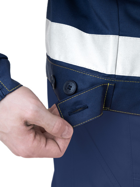 Костюм БРАЙТ с ПК (флуоресцентный желтый/синий)