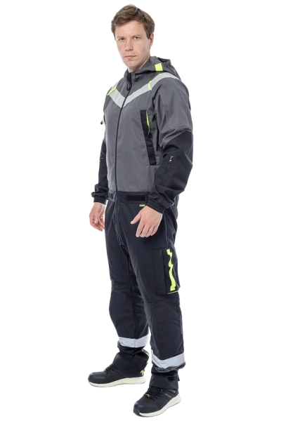 Комбинезон BRODEKS KS 503 (серый/черный)