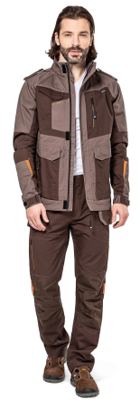 Куртка МИСТ (коричневый/бежевый) Куртка МИСТ (коричневый/бежевый)