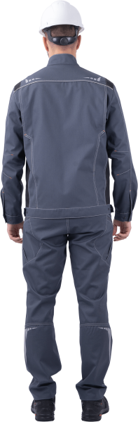 Куртка ПЕРФЕКТ (серый/черный)