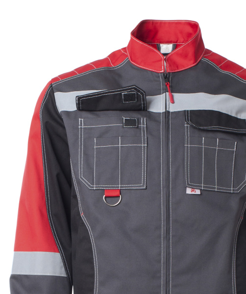 Костюм ФОРМУЛА с СОП с ПК (т.серый/красный/черный)