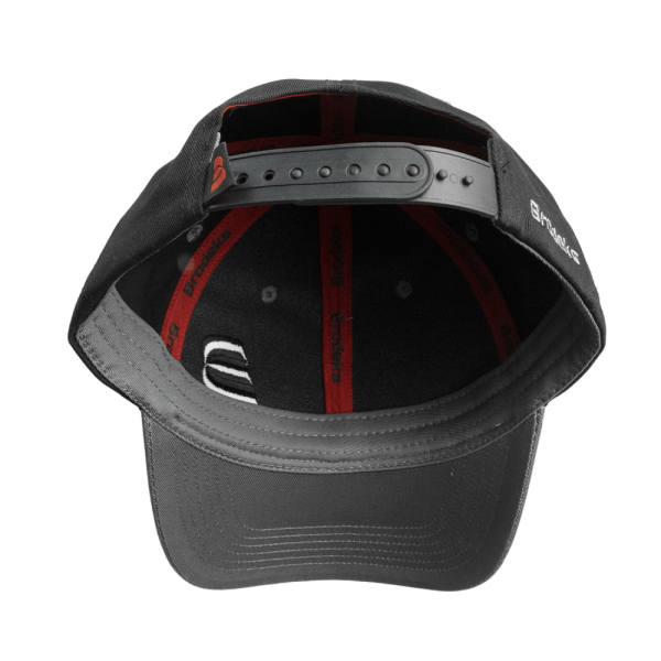 Бейсболка BRODEKS KM130 (серый/черный)