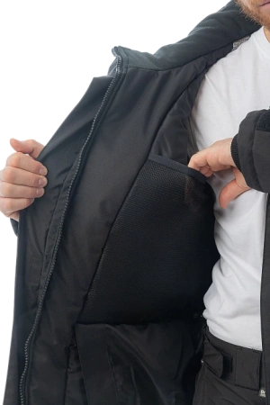 Парка BRODEKS KW 215 зимняя (черный)