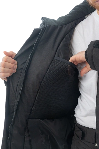 Парка BRODEKS KW 215 зимняя (черный)