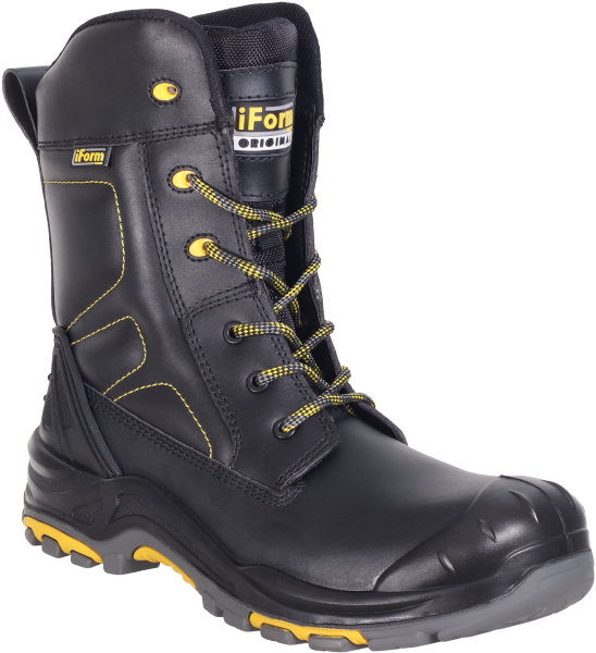 Ботинки iForm® ORIGINAL (ОРИДЖИНАЛ) ПУ/нитрил высокий берец с КП и КС шерст.мех