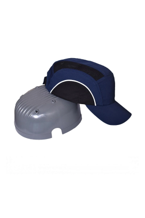 Каскетка защитная ЛЮКС (серый)