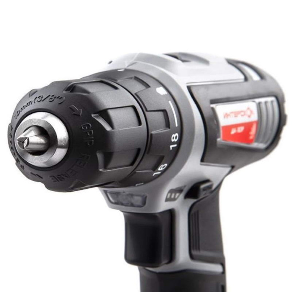 Аккумуляторная дрель-шуруповерт ИНТЕРСКОЛ ДА-18ЭР 536.0.2.02 18В 38Нм 2х1.5А/ч