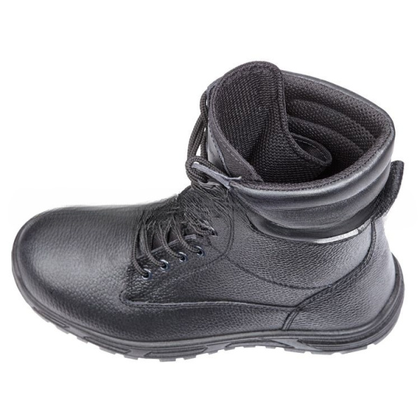 Ботинки ЭНФОРСЕР 201 с высоким берцем ПУ (черный)