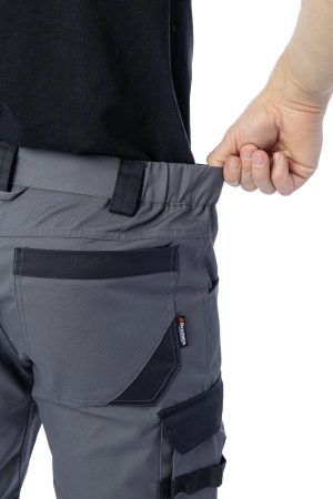 Брюки BRODEKS KS 302 C (графит серый/черный)