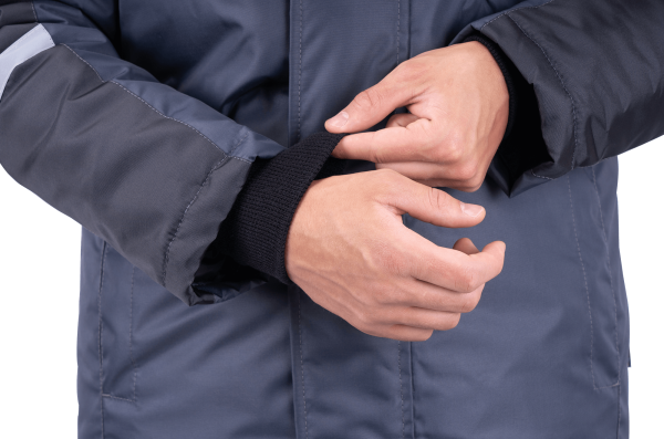 Куртка РОУД зимняя (т.серый/черный)