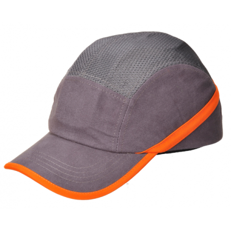 Каскетка PORTWEST PW69 с сеткой (серый)