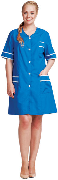 Халат ЕВГЕНИЯ женский (василековый)