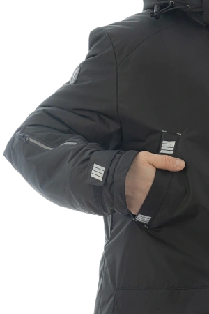 Парка Brodeks KW 204 зимняя (черный)