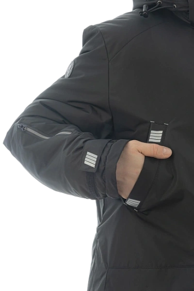 Парка Brodeks KW 204 зимняя (черный)