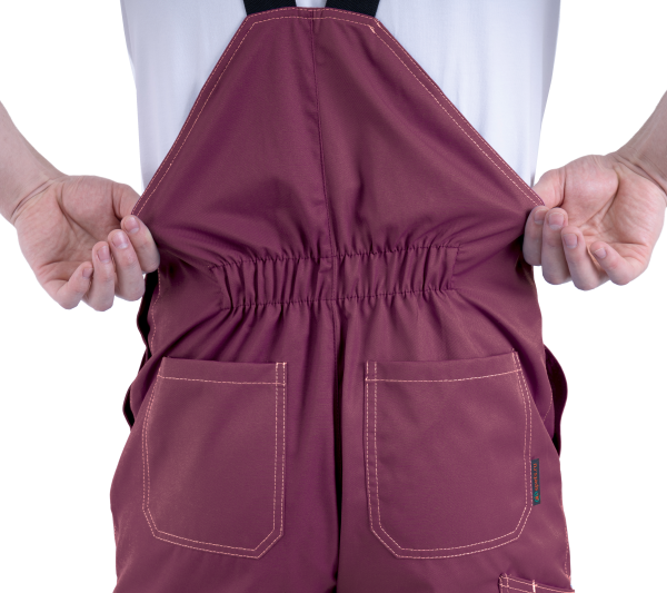 Костюм КМ-10 ЛЮКС с ПК (бордовый/желтый/черный)