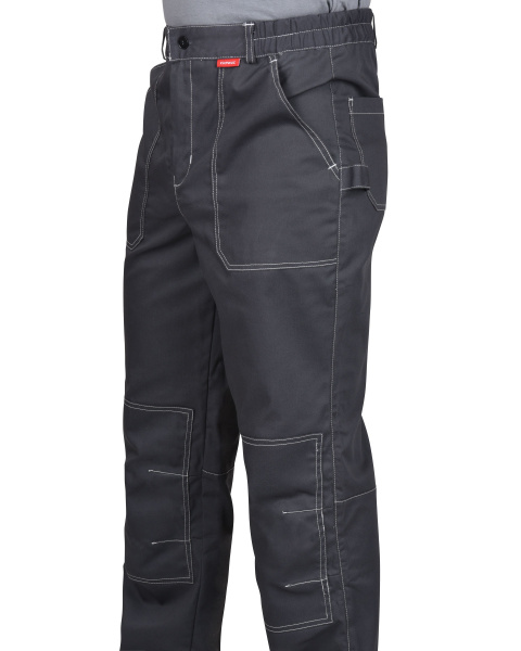 Брюки СИРИУС-ФАВОРИТ-ЛЮКС (т.серый/серый)