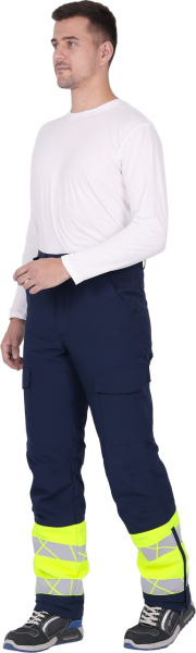 Брюки ACTIVE зимние (синий/желтый)