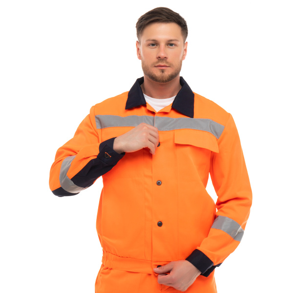 Костюм МАГИСТРАЛЬ СОП с ПК (оранжевый/синий)