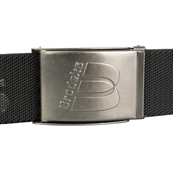 Ремень BRODEKS KM128+ стрейч (черный)