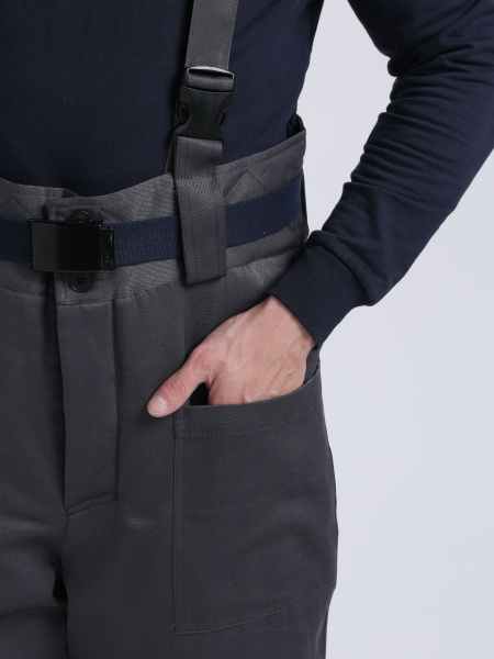 Костюм Т-УЛЬТРА СОП зимний с БР (т.серый/оранжевый)