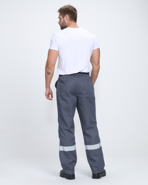 Костюм ФЛОФТ-1 ПРЕМИУМ СОП UZ с БР (т.серый/серый/красный)