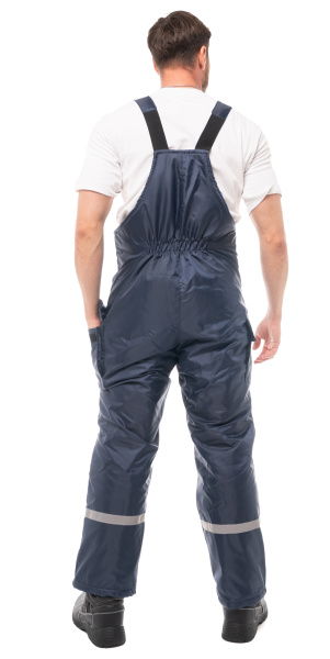 Костюм БАЛТИКА зимний с ПК (т.синий/серый)