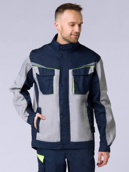 Куртка укороченная мужская PROFLINE SPECIALIST (т.синий/серый)