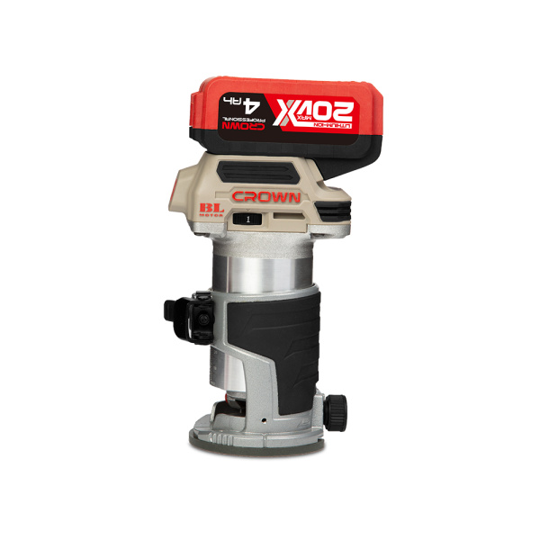 Аккумуляторный фрезер CROWN CT26010HX-4 BMC 20В B3+ 2х4.0Ач 10000-30000об/мин