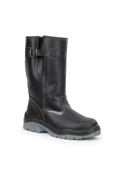 Сапоги КОМФОРТ ПУ-ТПУ с МП (черный)