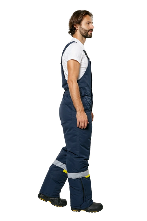 Костюм ВАЛДАЙ-НОРД зимний с ПК (т.синий/желтый)