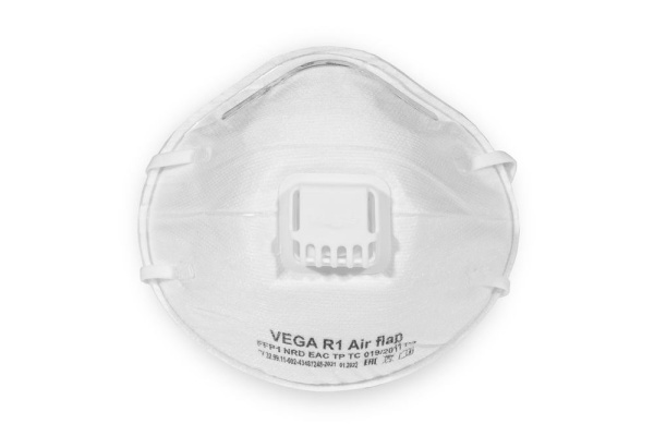 Респиратор VEGA R1 AIR FLAP FFP1 с клапаном 10шт