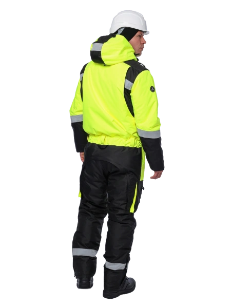 Комбинезон BRODEKS KW 505 зимний (желтый/черный)