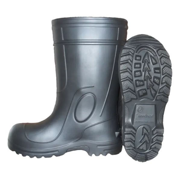 Сапоги из ЭВА с утеплителем до -25 (черный)