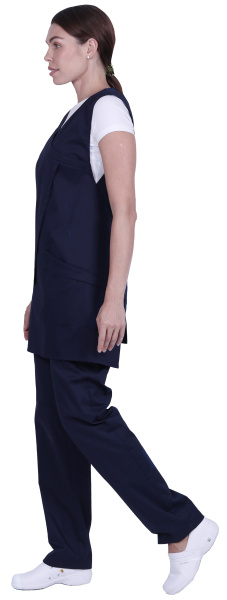 Униформа ВУППИ фартук брюки (синий)