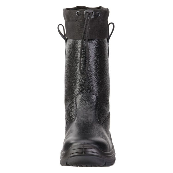 Сапоги ИНДЕВОР ХАРД ПУ/Нитрил шерст.мех с КП (черный)