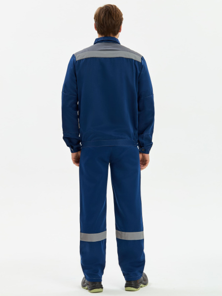 Костюм ЛИГОР-1 СОП К. с БР (т.синий/серый)