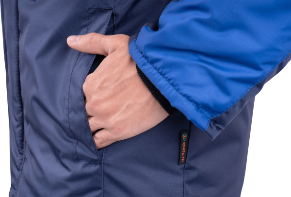 Куртка РОУД зимняя (т.синий/васильковый)