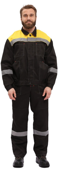 Костюм ЛЕГИОН с ПК (черный/желтый)