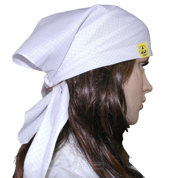 Бандана-косынка ШП.К-1 антистатическая (белый)