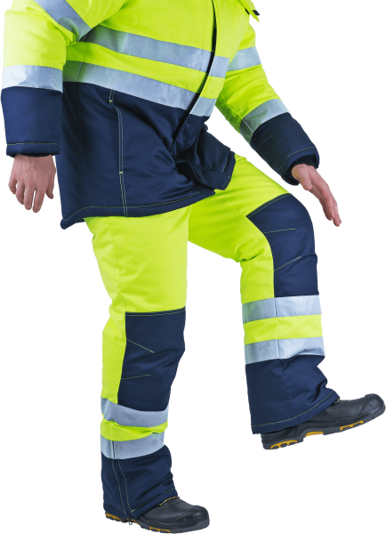 Костюм РЕФЛЕКТ-1 зимний с ПК (желтый/синий)