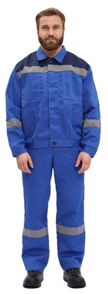 Костюм ЛЕГИОН с ПК (василек/т.синий)