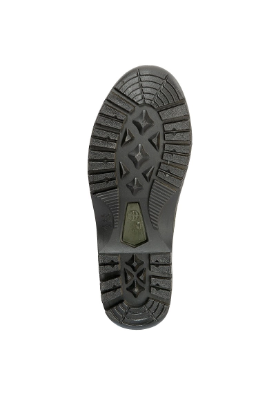 Сапоги ПВХ с надставкой и съемным чулком (зеленый)