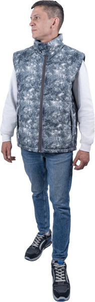 Жилет САТУРН зимний (серый)