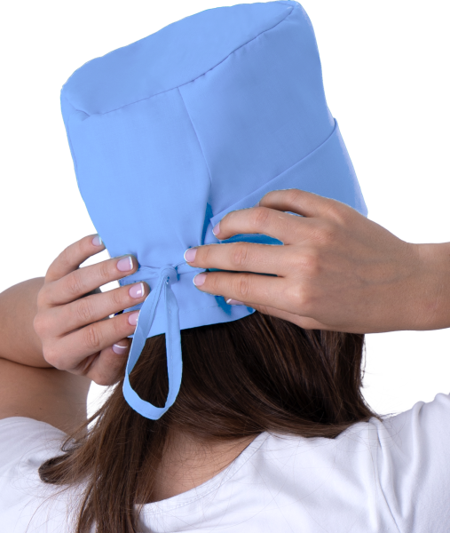Шапочка хирурга (голубой)