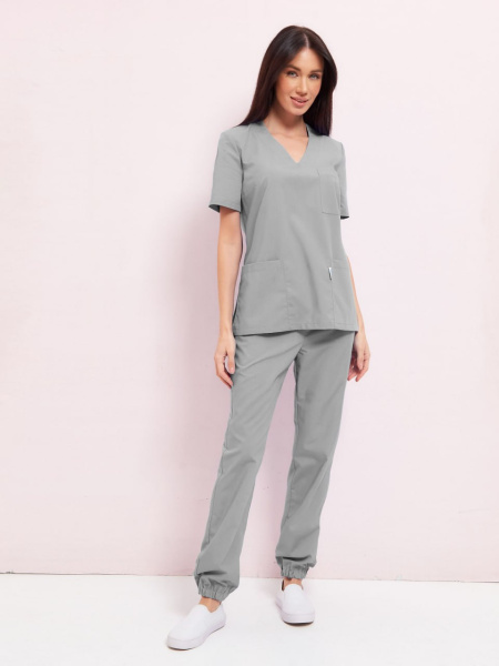 Костюм МАРТА женский с БР (серый)