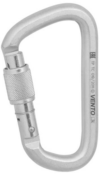 Карабин Стальной универсальный с муфтой 0012