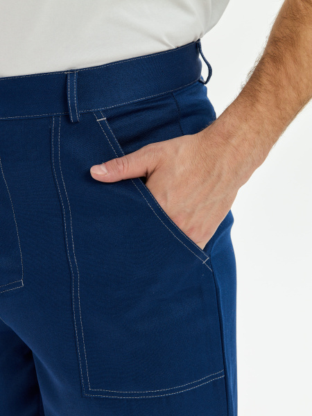 Костюм ЛИГОР-1 СОП К. с БР (т.синий/серый)